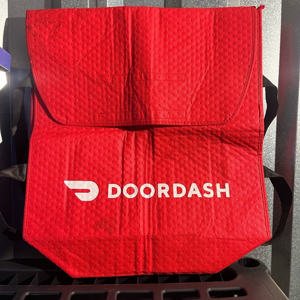 Door Dash Pizza Delivery Bag